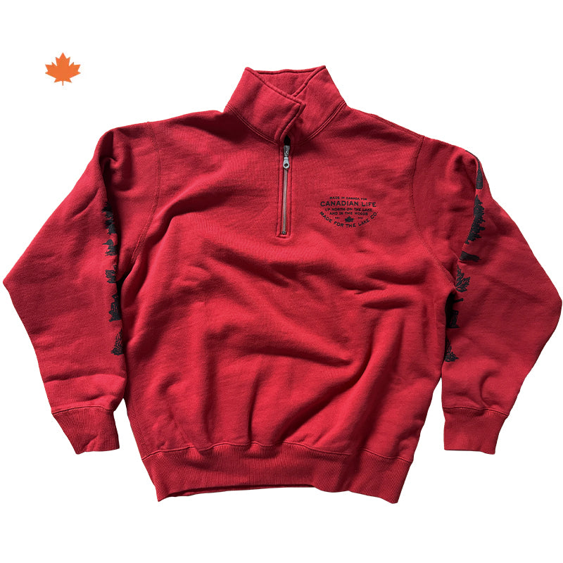 The Cozy Canadian Cabin 1/4 Zip