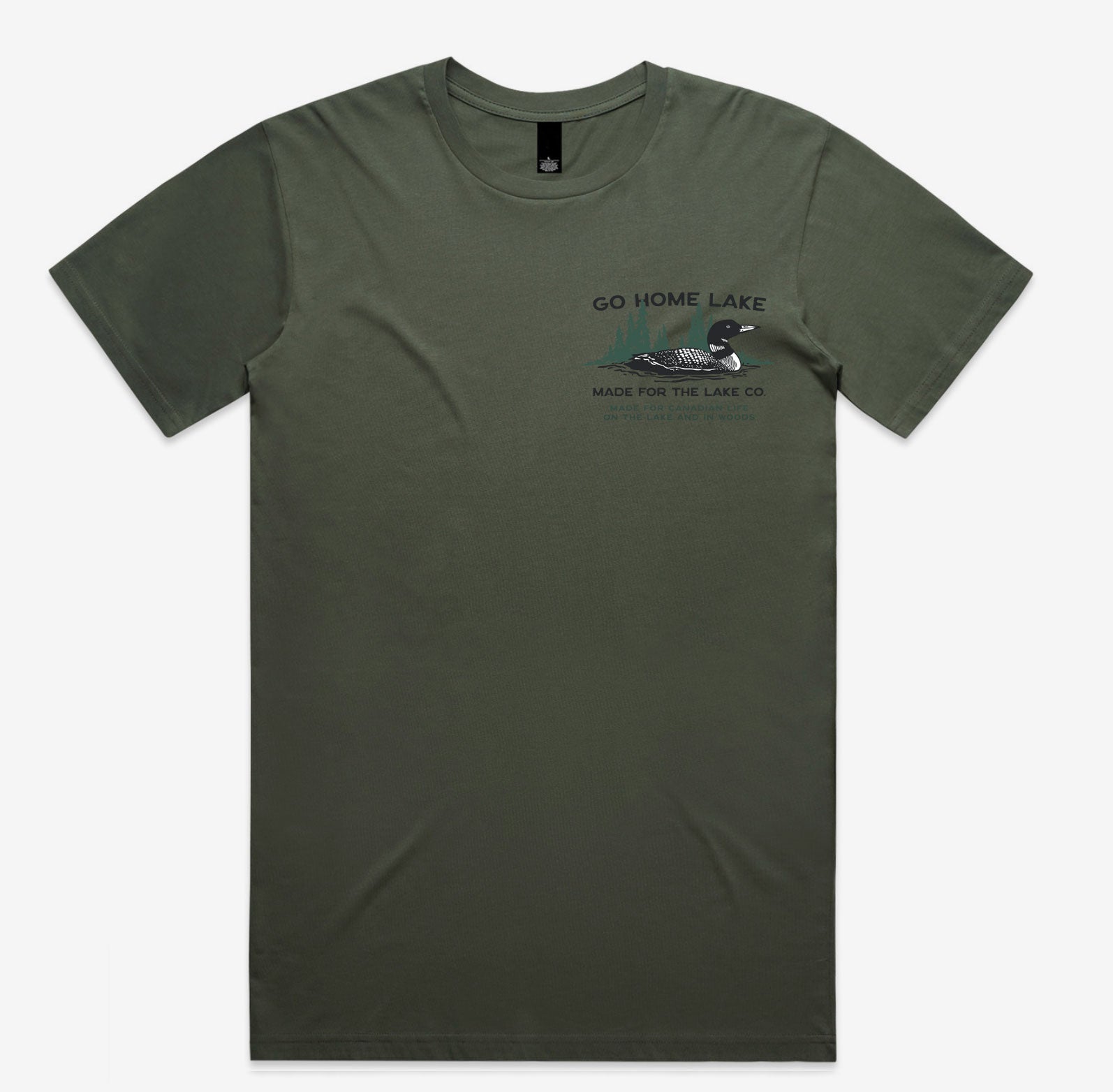 Go Home Lake Loon - Adult T-shirt