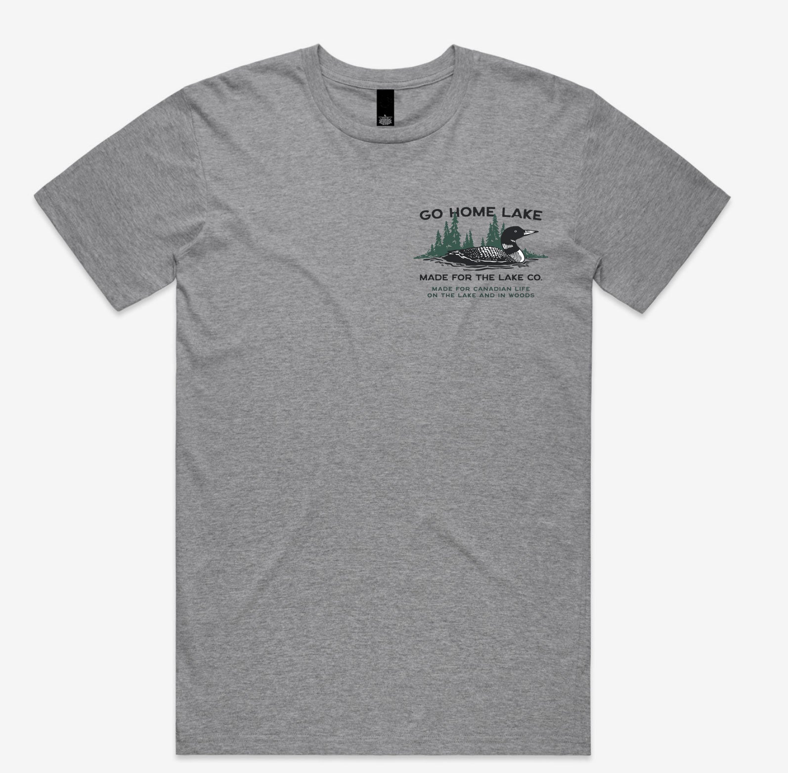 Go Home Lake Loon - Adult T-shirt
