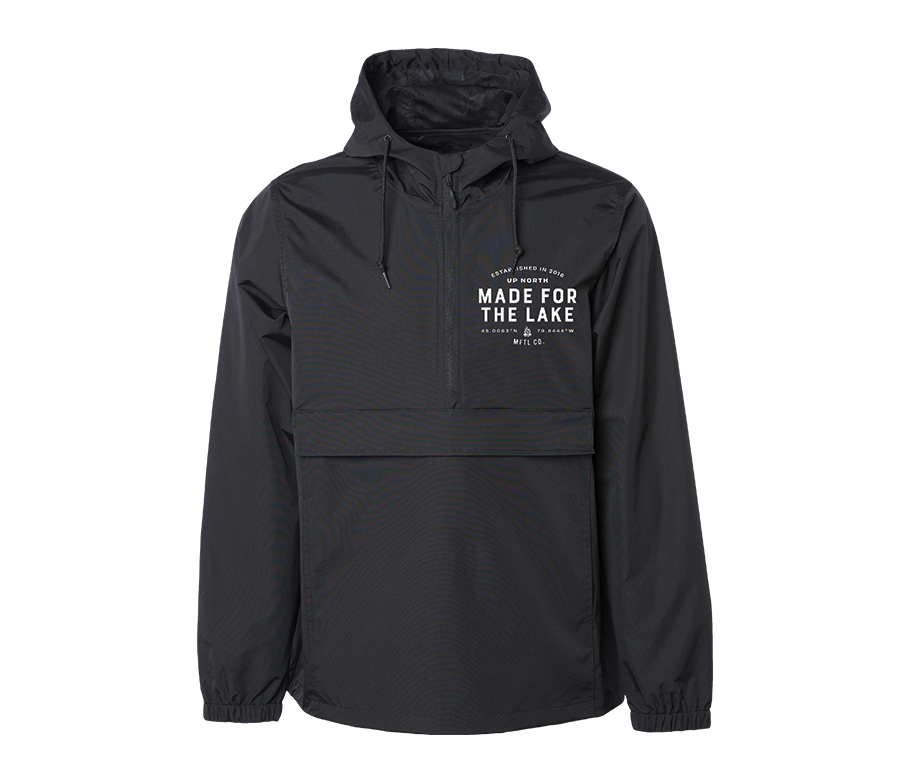 The MFTL Co. Anorak Jacket - Black *Pre-Order*
