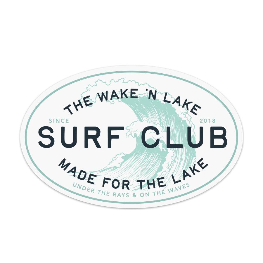 Surf Club Sticker