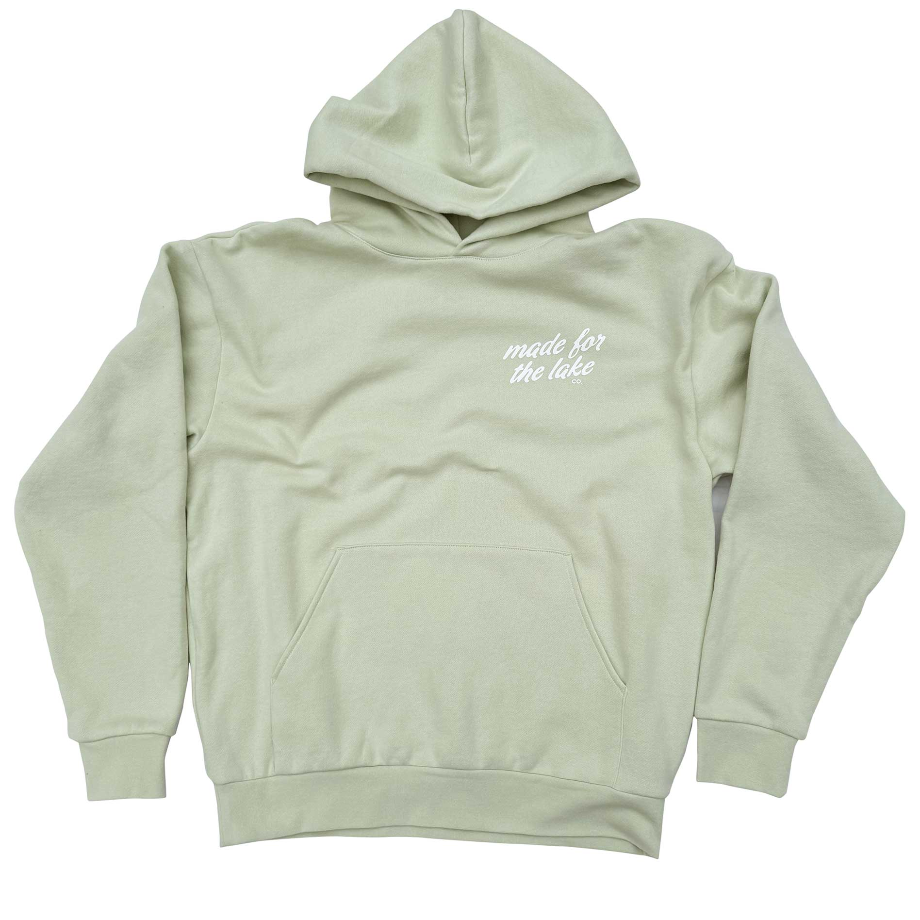 Made For The Lake Hoodie Honey Dew M