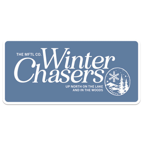 Winter Chasers Sticker