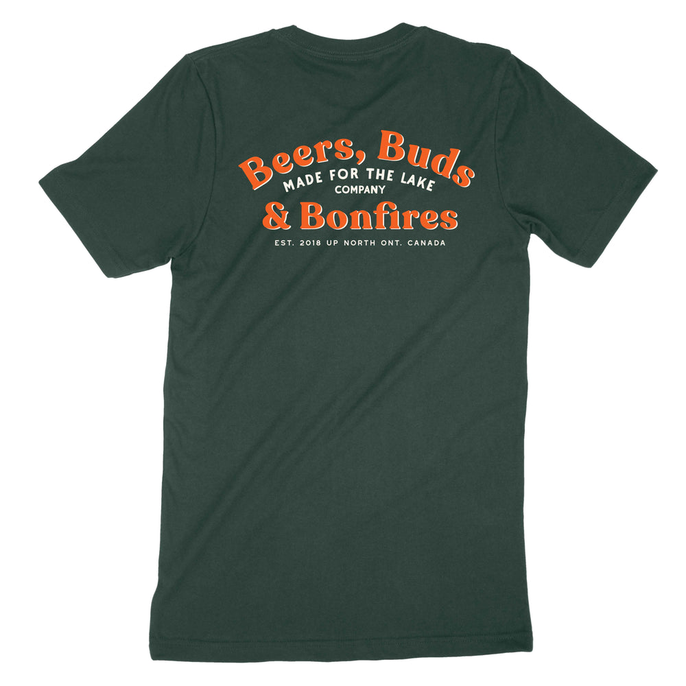 Beers, Buds & Bonfires Tee