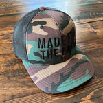 Camo Logo Mesh Trucker Hat