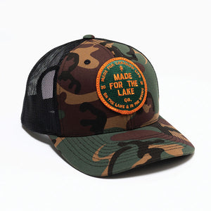 Camo Mesh Trucker Hat