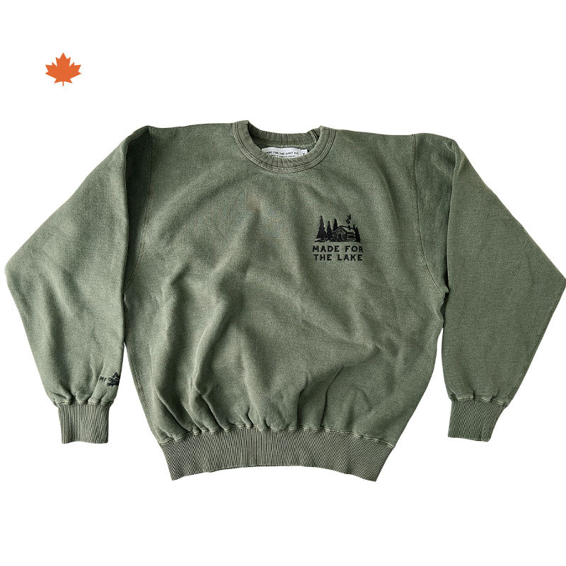 The Cozy Canadian Cabin Crewneck