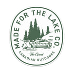 Canadian Outdoors Clear Sticker
