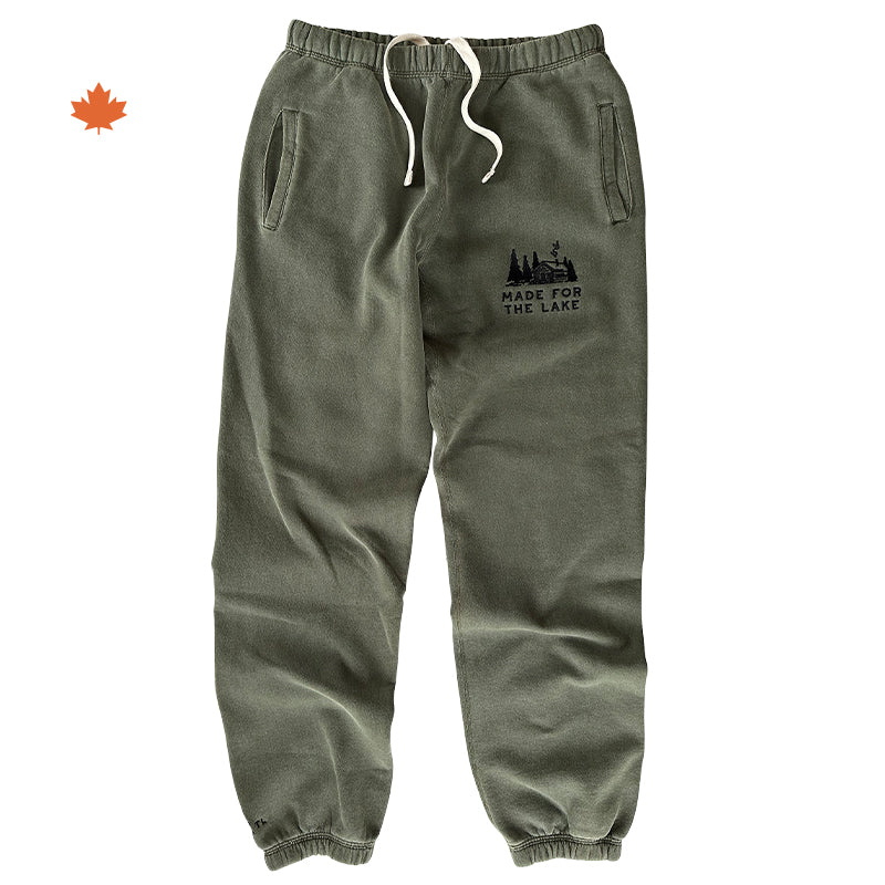 Roots cabin sweatpants deals