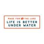 Made For The Lake Diver Sticker