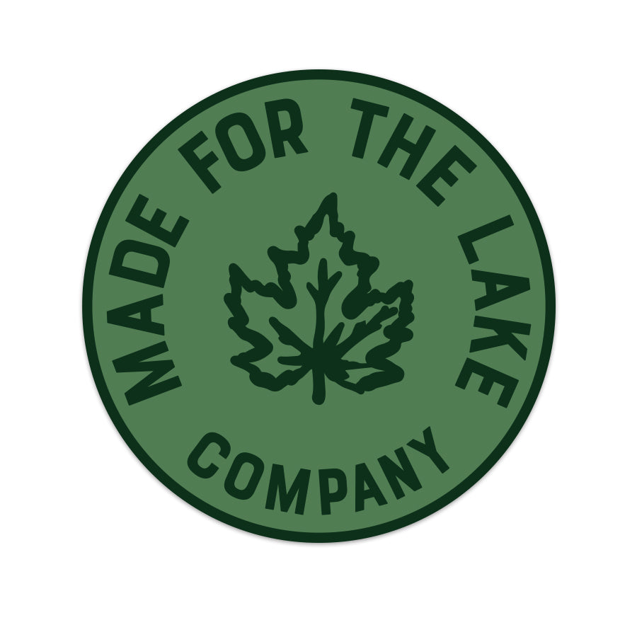 Leaf Badge Sticker