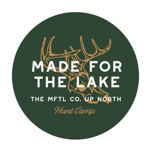 Hunt Camp Sticker
