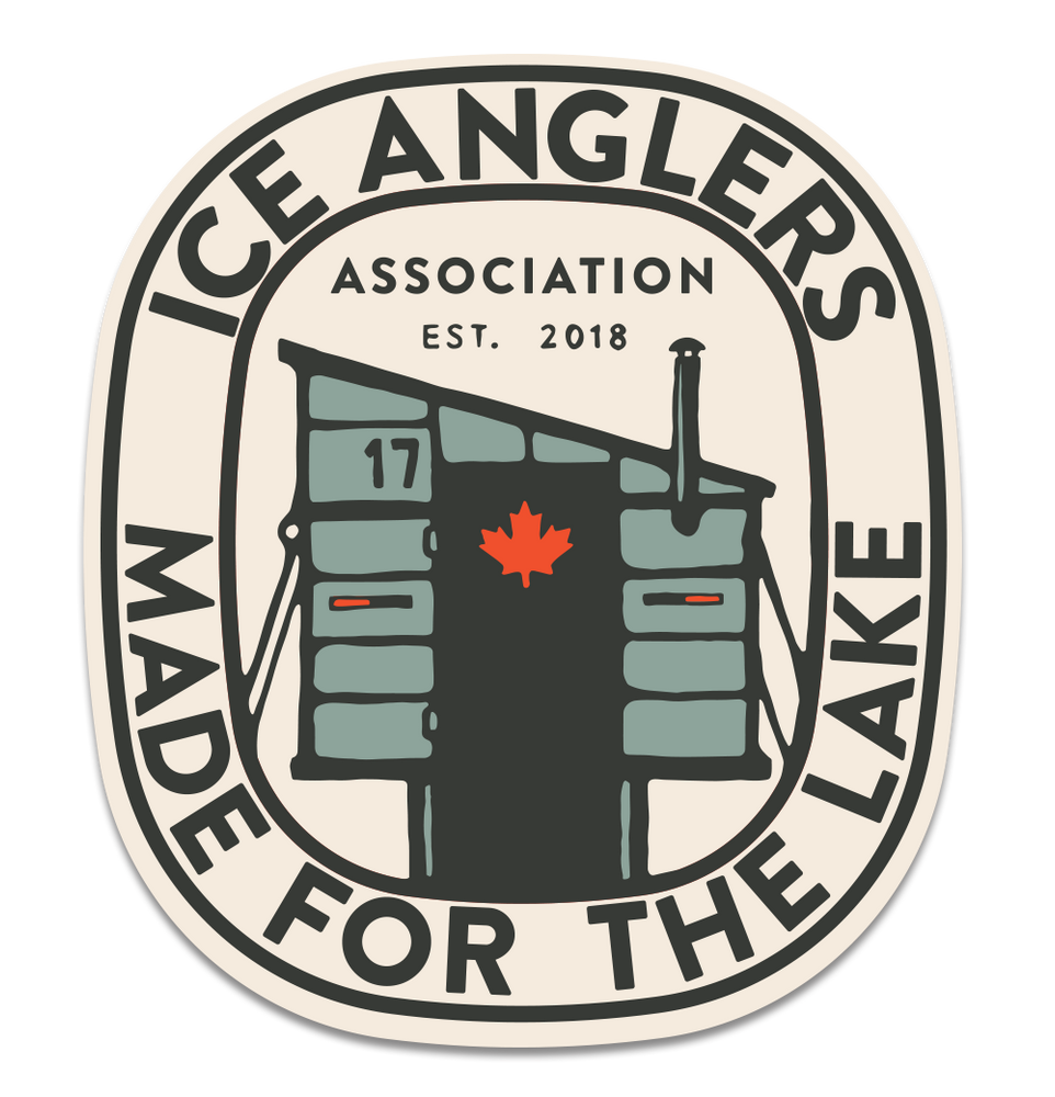 Ice Angler Sticker