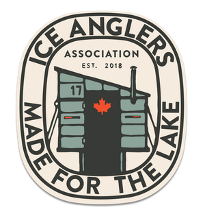 Ice Angler Sticker