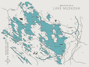 Lake Muskoka Map