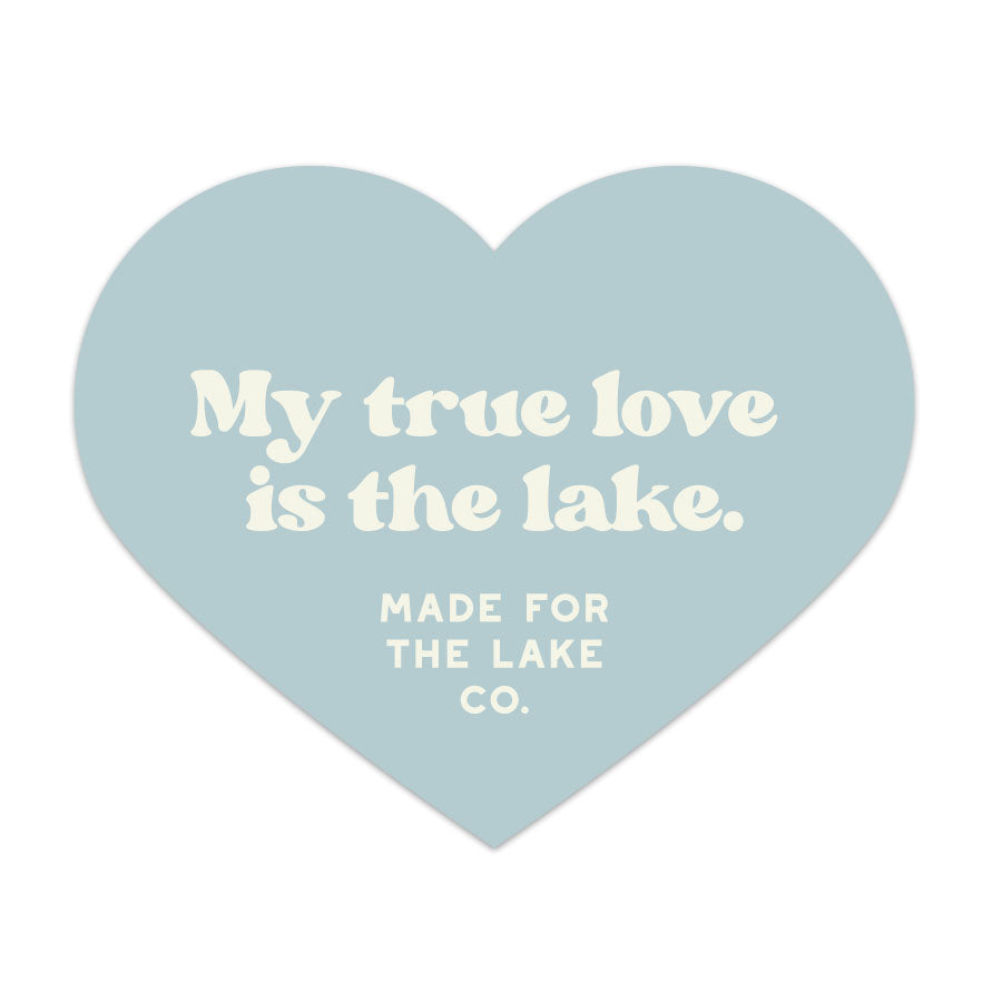 Love Lake Sticker