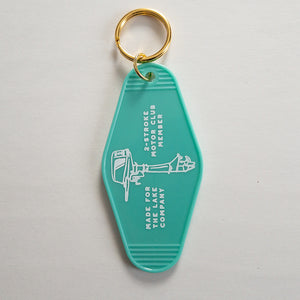 2-Stroke Motor Key Tag