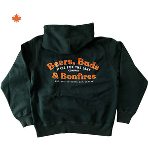 Beers, Buds & Bonfires Hoodie