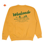 Weekends are Made For The Lake Crewneck - Limited Edition