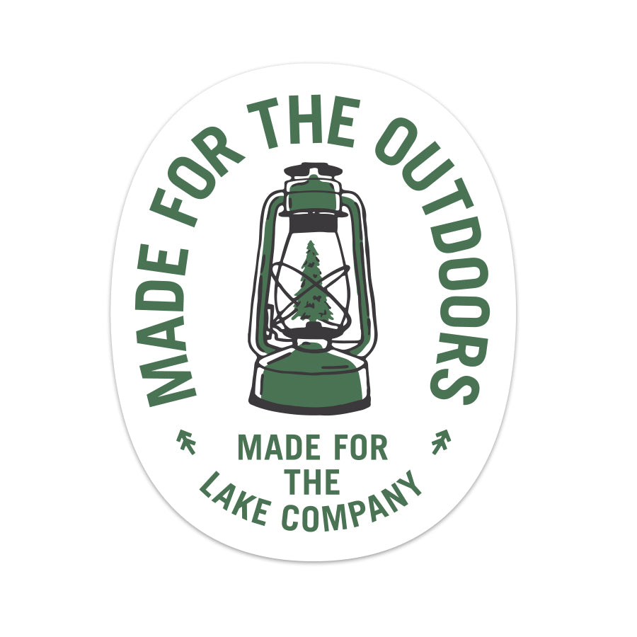 Made For The Outdoors Sticker