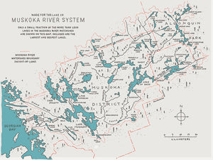 
                
                    Load image into Gallery viewer, Muskoka River System Map
                
            