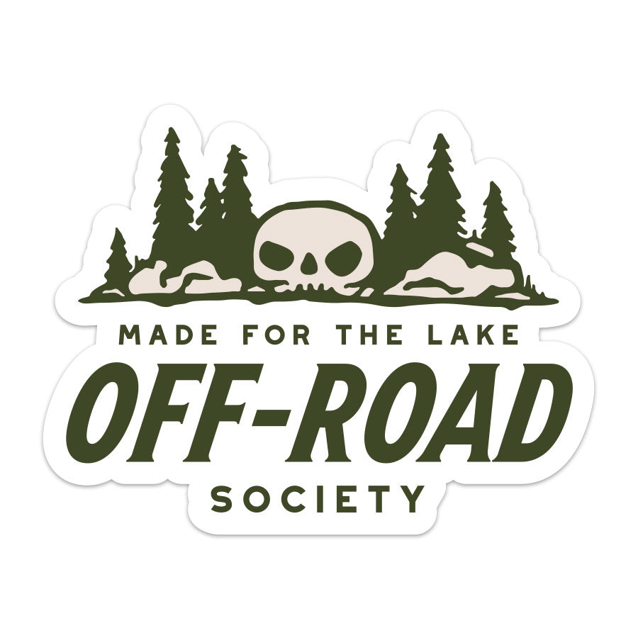 Off-Road Society Sticker