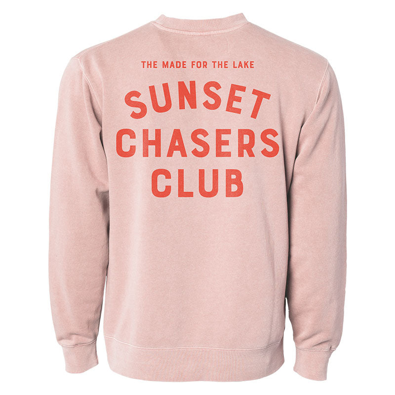 
                
                    Load image into Gallery viewer, The Sunset Chasers Club Crewneck
                
            