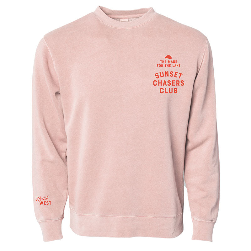 The Sunset Chasers Club Crewneck