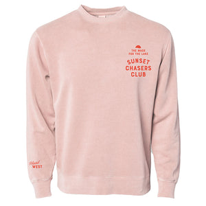 The Sunset Chasers Club Crewneck