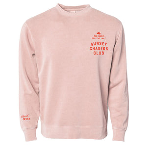 
                
                    Load image into Gallery viewer, The Sunset Chasers Club Crewneck
                
            