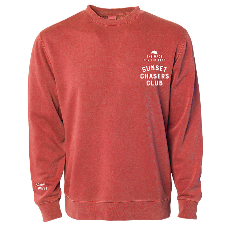 The Sunset Chasers Club Crewneck