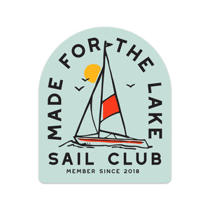 Sail Club Sticker