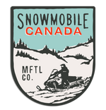 Snowmobile Canada Shield Sticker